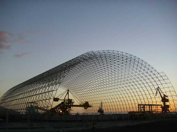 彭州热电厂网架工程